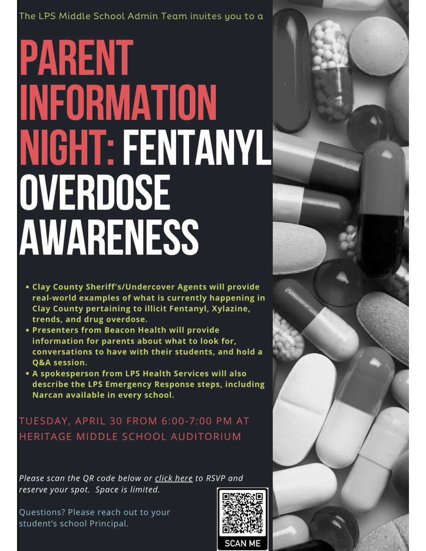 Parent Information Night: Fentanyl and Other Deadly Drug Trends